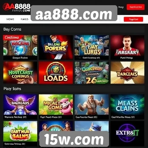 aa888.com oferece ampla variedade de jogos online