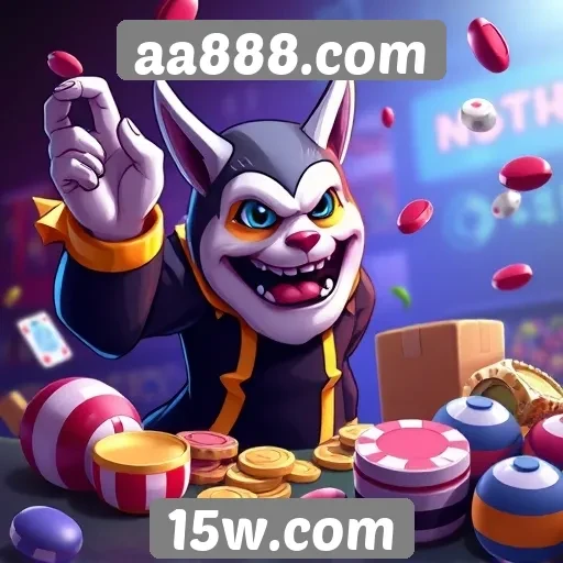 Variedade de jogos oferecidos pelo aa888.com